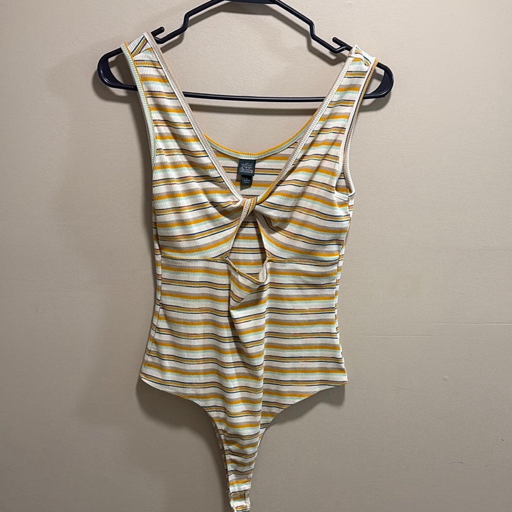 Wild Fable Multicolor Striped Top